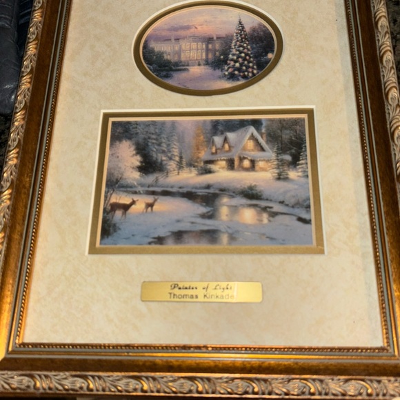 Thomas Kincaid Christmas painter of lights - Picture 2 of 10